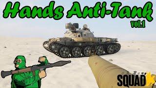 Hands Anti-Tank (vol.1) | SQUAD AT COMPILATION (HAT/LAT)