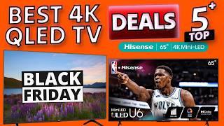 Best 4K TVs 2024: Top QLED Smart TV Deals (43-75”) for Gaming & Bright Rooms this Black Friday! #TV