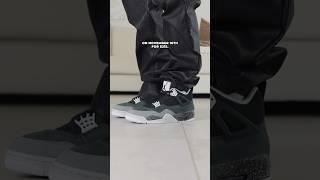 Wearing The Jordan 4 Fear