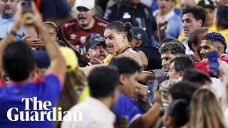 Darwin Núñez confronts fans after Uruguay's Copa América defeat to Colombia