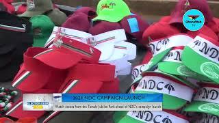 All set for NDC’s 2024 campaign launch as Tamale goes white, black, green, and red