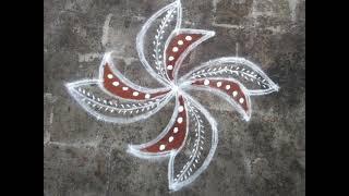 #1| kolam #semman kolam |7 to 1 ner pulli kolam|