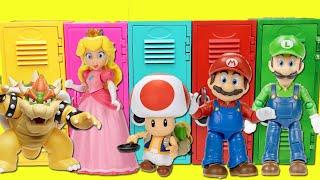 The Super Mario Bros Movie DIY Custom Back to School Locker Organization COMPILATION!