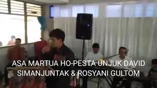 ASA MARTUA HO-PESTA UNJUK DAVID SIMANJUNTAK & ROSYANI GULTOM