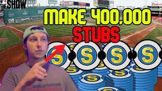 How To Make TONS of EASY STUBS in MLB The Show 20!