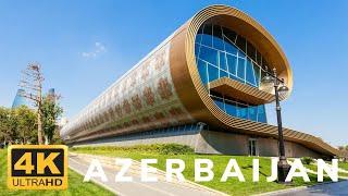 Baku Azerbaijan 4k UHD HDR 60fps - Scenic View Of Azerbaijan and Baku with Relax Music #azerbaijan