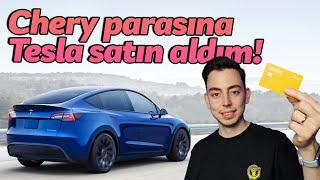 Chery parasına Tesla Model Y aldım! - İşte sipariş ekranı!