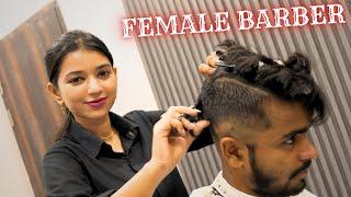 HANDSOME BOY HAIRCUT BY FEMALE BARBER | RAINBOW BEAUTY AND TATTOO | #rainbowbeautyandtattoo #haircut