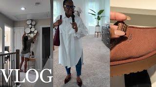 VLOG: Mall & HomeGoods Run | BTS Of My New Series | Zara & Target Finds | New Home Decor | & More