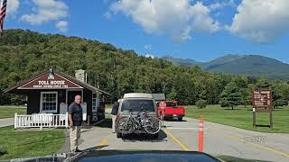 Driving Up Mt Washington NH