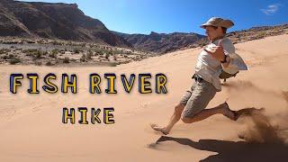 Fish River Canyon Hike in 80 seconds | Namibia