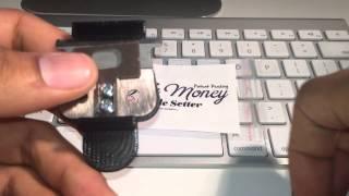 "ON THE MONEY" 10sec BLADE SETTER| ANDIS BLADE ADJUSTER