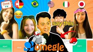 Having CRAZY FUN speaking Japanese and other foreign Languages with people on Omegle