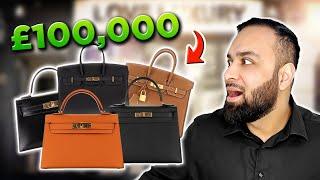 SPENDING £100,000 ON HERMÈS HANDBAGS