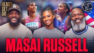 Masai Russell | Gold Medal Olympian, Overcoming Mental Hurdles, what’s her DMs like and more 