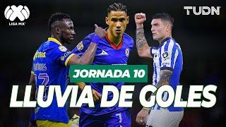 ️ ¡La LLUVIA DE GOLES de la jornada 10! | Clausura 2024 - Liga Mx | TUDN