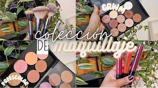 MI COLECCIÓN DE MAQUILLAJE ACTUALIZADA BISSÚ, ITALIA DELUXE, BEAUTY CREATIONS, ADARA, MOIRA