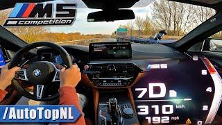 2022 BMW M5 Competition F90 *310KM/H* TOP SPEED on AUTOBAHN by AutoTopNL