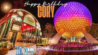 Watch Live NOW: Happy Birthday Cory @ EPCOT!! 2025