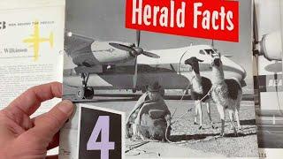 Handley Page Dart Herald Archive with unbelievable find!!