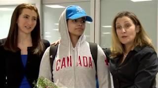 Ambassador warns Freeland / Trudeau not to exploit Rahaf Mohammed al-Qunun