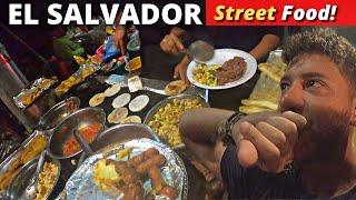 $3 Midnight Street Food in El Salvador!!!