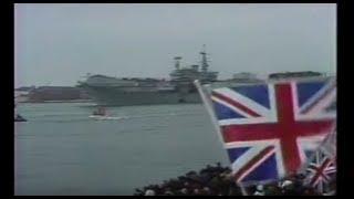 British Armada Set Sail for War in the Falklands - CBS Evening News - April 5, 1982