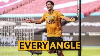 Raul Jimenez breaks his own Premier League record! | Every Angle of his goal vs West Ham