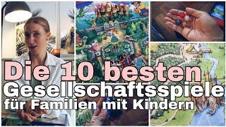 Die 10 BESTEN Gesellschaftsspiele für Familien mit Kindern l Top 10 Spiele