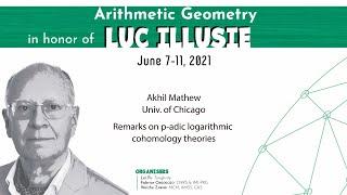 Akhil Mathew - Remarks on p-adic logarithmic cohomology theories