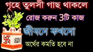 বাড়িতে তুলসী গাছ থাকলে কি করলে সুফল পাবেন | SPECIAL LIVE #live #tulsi #livestream