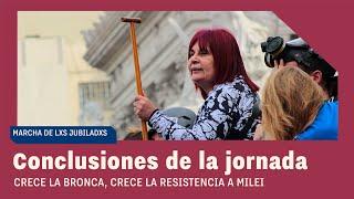 Con los jubilados NO: Crece la bronca y la resistencia tras la represión