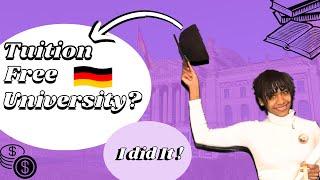 How can you Study in German universities Tuition Free