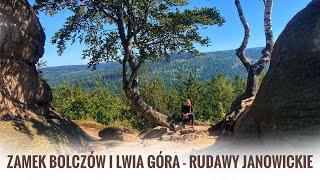 Zamek Bolczów i Lwia Góra - Rudawy Janowickie