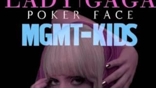 MGMT vs. Lady Gaga - Kids Can't Read My Poker Face (JSF Remix)