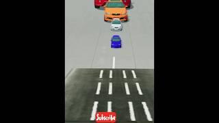 Giany & small cars vs spinning Roller, #youtubeshorts#game #shors