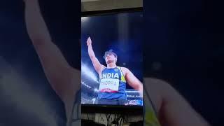 Neeraj Chopra Gold Performance Javlin proud national anthem moment Olympic 2021.