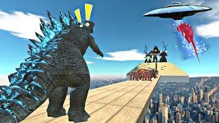 Godzilla 2014 vs Space Titanosaurus & Biollante: Rescue Mission for Little Godzilla