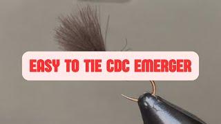 Tie This Easy CDC Dry & Catch More Trout #fishing #flytying #trout #troutfishing #flytyingmaterials