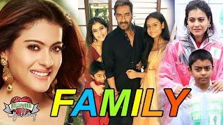 Kajol Family With Parents, Husband, Son, Daughter and Sister