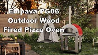 Empava PG06 Outdoor Wood Fired Pizza Oven | CaribbeanPot.com