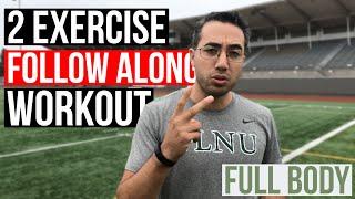 Full Body At-Home Workout (2 Exercises, No Equipment!)