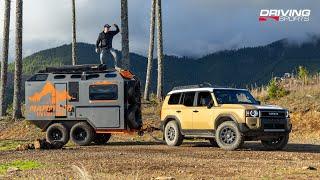 2024 Land Cruiser Tow Test Feat. Mammoth Overland Tall Boy Trailer