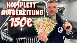 Was kostet Auto polieren? Autoaufbereitung für 150€