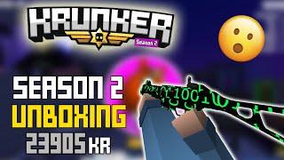 WILD Krunker.io SEASON 2 Unboxing (23,000 KR OPENING)