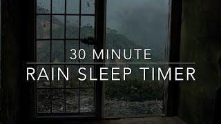 30 Minute White Noise Rain Sleep Timer - Rain sounds for Sleep, Workout, Yoga, Meditation