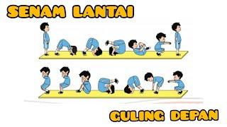 Senam Lantai - Guling Depan