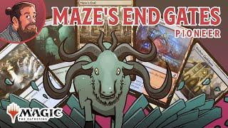 Can $72 of Guildgates Compete in Pioneer? | Maze's End Gates | Budget Magic | Pioneer MTG