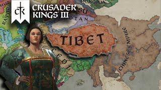 We go for the Tibetan Empire...Uniting all of China in Crusader Kings 3 (Ck3 Let's Play Part 13)