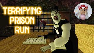 TERRIFYING PRISON RUN! (Escape First Person Obby!) Roblox Obby Gameplay Walkthrough No Death [4K]